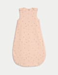 Gigoteuse 100 % coton à pois, indice de chaleur de 2,5 (jusqu’au 36 mois)