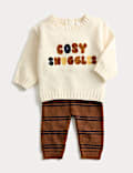 2pc Jumper & Leggings Outfit (0-3 Yrs)