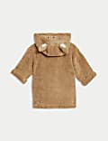 Pure Cotton Towelling Hooded Robe (0-3 Yrs)