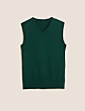 School Unisex Pure Cotton StayNew™ Tank Top (3-16 Yrs)