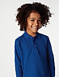 Unisex Long Sleeve Polo Shirt (2-18 Yrs)