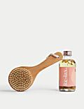 Nourishing Body Oil & Body Brush Set