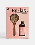 Nourishing Body Oil & Body Brush Set