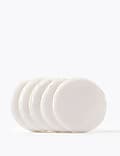 Pack of 5 Reusable Pure Cotton Pads & Bag
