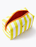 Striped Lemon Toiletry Bag