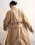 Pure Cotton Belted Trench Coat