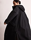 Waterproof Twill Hooded Raincoat