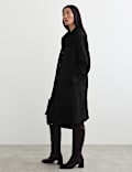 Pure Wool Collared Short Coat