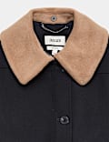 Wool Rich Collared Coat