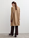 Pure Wool Short Boyfriend Coat