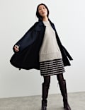 Pure Wool Oversized Cape Coat