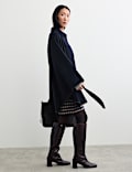 Pure Wool Oversized Cape Coat
