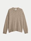Pure Cashmere Crew Neck Relaxed Jumper