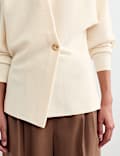 Cardigan crois&eacute; 100 % laine m&eacute;rinos