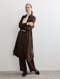 Wool with Cashmere Roll Neck Jumper