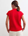 Mohair and Wool V-Neck Knitted Top