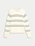 Pure Merino Wool Striped Jumper