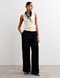 Pure Merino Wool Knitted Vest Top