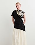 Lyocell Blend Colour Block Maxi Dress