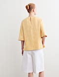 Floral Jacquard Relaxed T-Shirt