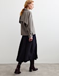 Wool Rich Collared Shirt