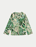 Marble Print Top