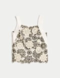 Floral Applique Vest