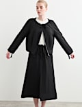 Wool Rich Lightweight Relaxed Jacket