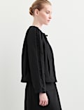 Wool Rich Lightweight Relaxed Jacket