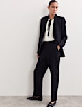 Pure Wool Crepe Blazer