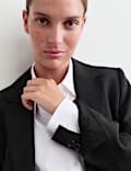 Pure Wool Single Breasted Blazer