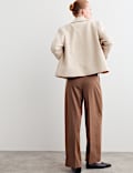 Veste style camionneur en laine italienne