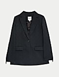 Jacquard Fringed Jacket