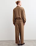 Wool Rich Relaxed Bomber Jacket