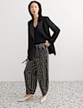 Pure Wool Tailored Tuxedo Longline Blazer