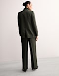 Pure Linen Single Breasted Blazer