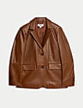 Leather Blazer