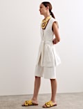 Cotton Rich Sleeveless Jacket with Modal