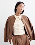 Collared Button Through Shirt