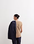Jersey Contrast Trim T-Shirt