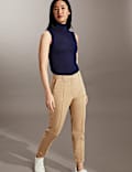 Slim Fit Cropped Chinos