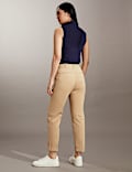 Slim Fit Cropped Chinos