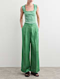 Straight Leg Trousers