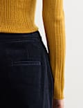 Italian Cord Straight Leg Trousers