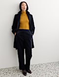 Italian Cord Straight Leg Trousers