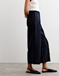 Pure Linen Wide Leg Culottes