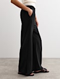 Pure Silk Wide Leg Trousers