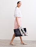 Short 100 % coton textur&eacute;