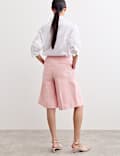 Short 100 % coton textur&eacute;