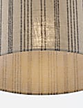 Noah Hessian Striped Lamp Shade